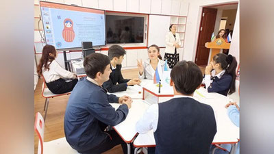 Изрображение 'В Термезе открылся Центр изучения русского языка'