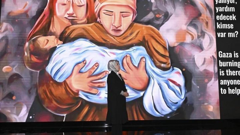 '"O`q o`tmaydigan orzular: g`azolik yosh rassomlar ko`rgazmasi"'ning rasmi