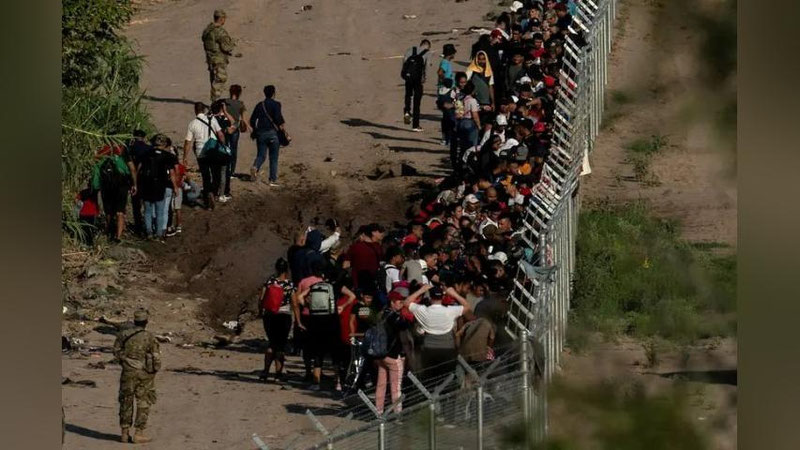 'Rekord! Dekabr oyida 300 mingdan ortiq muhojir AQSh-Meksika chegarasini kesib o`tdi'ning rasmi