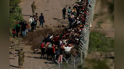 'Rekord! Dekabr oyida 300 mingdan ortiq muhojir AQSh-Meksika chegarasini kesib o`tdi'ning rasmi