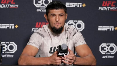 'Nursulton Ro`ziboevning navbatdagi jangi sanasi ma`lum qilindi. U oktagonda amerikalik raqib bilan to`qnashadi'ning rasmi