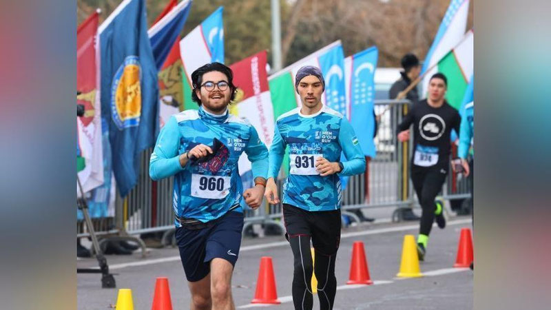 '"Men G‘olib" vatanparvarlik ommaviy yugurish musobaqasi bo`lib o`tdi'ning rasmi