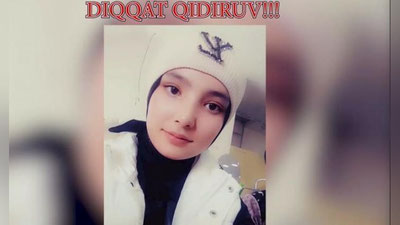 'Andijonda bedarak yo`qolgan 17 yoshli qizni topishda ko`mak so`ralmoqda'ning rasmi