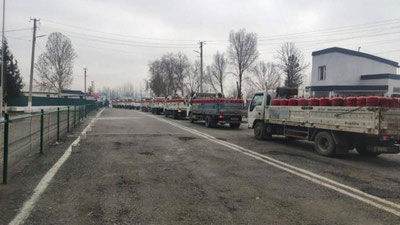 'Қирғизистонга Ўзбекистондан суюлтирилган газ жўнатмаси етиб келди (видео)'ning rasmi