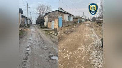 'Bo`kada yo`l qurilishidagi talon-torojlik holati fosh etildi'ning rasmi