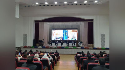 '"O`zbekiston obidalaridagi bitiklar" turkumidagi kitob albomlar ko`rgazmasi bo`lib o`tdi'ning rasmi