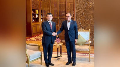 Изрображение 'Глава МИД Узбекистана принят премьер-министром Малайзии'