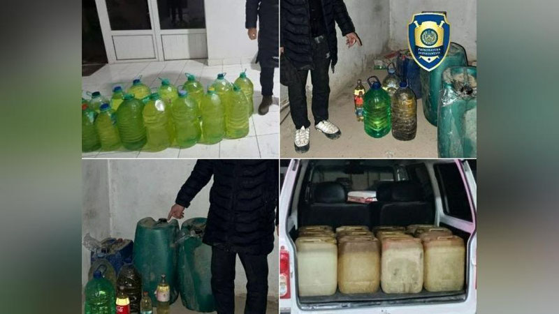 Изрображение 'В Кашкадарье выявили граждан, продававших с рук бензин АИ-80 по завышенным ценам'
