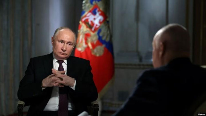 'Rossiya yadroviy urushga tayyor – Putin'ning rasmi