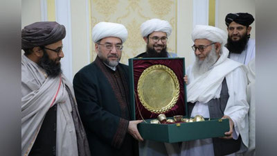 Изрображение 'Верховный муфтий Узбекистана принял делегацию Талибана в Ташкенте'