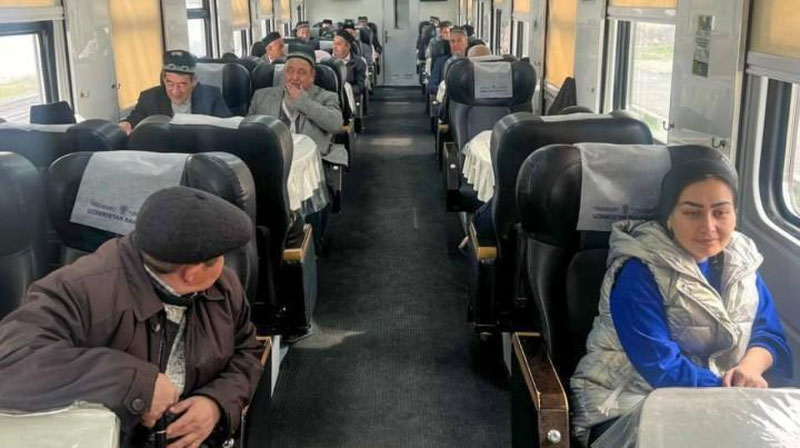 'Poezdlar harakati bugundan boshlandi'ning rasmi
