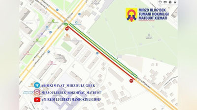 Изрображение 'На одной стороне улицы Тимура Малика из-за ремонта организуют двухстороннее движение'