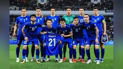 'O`zbekiston terma jamoasi FIFA reytingida ikki pog`onaga yuqoriladi'ning rasmi