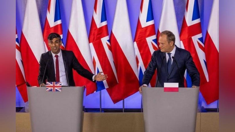 'Буюк Британия 2025 йилда Полша ҳудудида Тyphoon қирувчи самолётларини жойлаштиради'ning rasmi