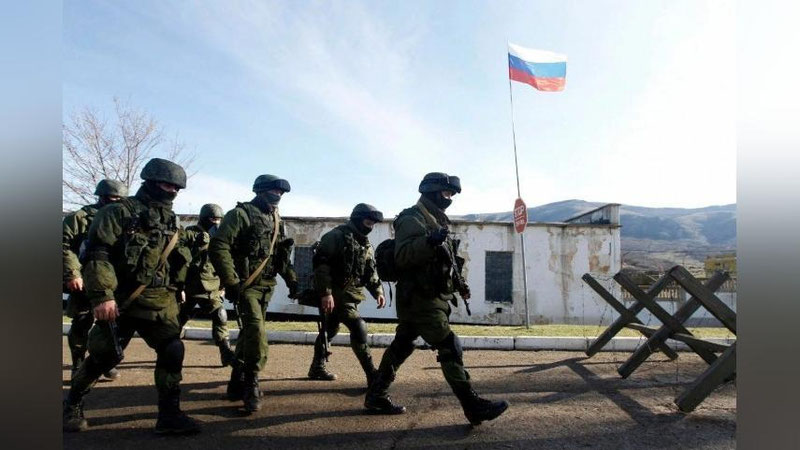 'Rossiya may oyining oxirida Ukrainaga hujum qilmoqchi'ning rasmi