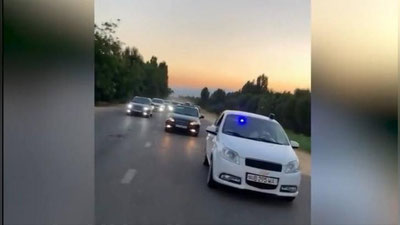 'Namanganda “hunar ko`rsatgan” to`y korteji ishtirokchilari jazolandi (video)'ning rasmi