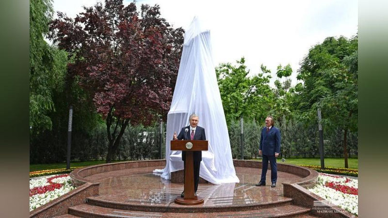 '“Haykal Botir Zokirov xotirasiga o`rnatilgan ramziy bir timsoldir”'ning rasmi