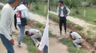 Изрображение 'В Сурхандарье школьники избили молодого человека на улице'