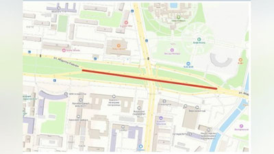 Изрображение 'Мост по улице Абдуллы Кадыри в Ташкенте временно закрыт для движения'