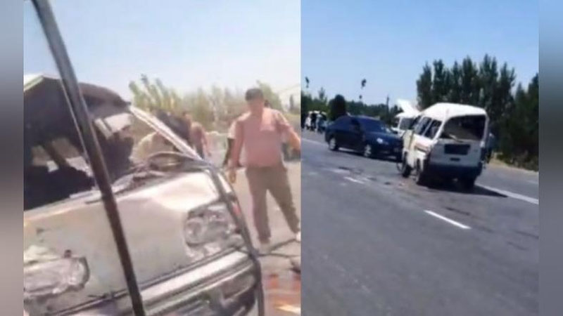 Изрображение 'В ДТП в Андижанской области пострадал пассажир "Дамаса"'