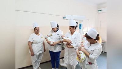 'Zarafshonlik ayol uch egizak farzandni dunyoga keltirdi'ning rasmi