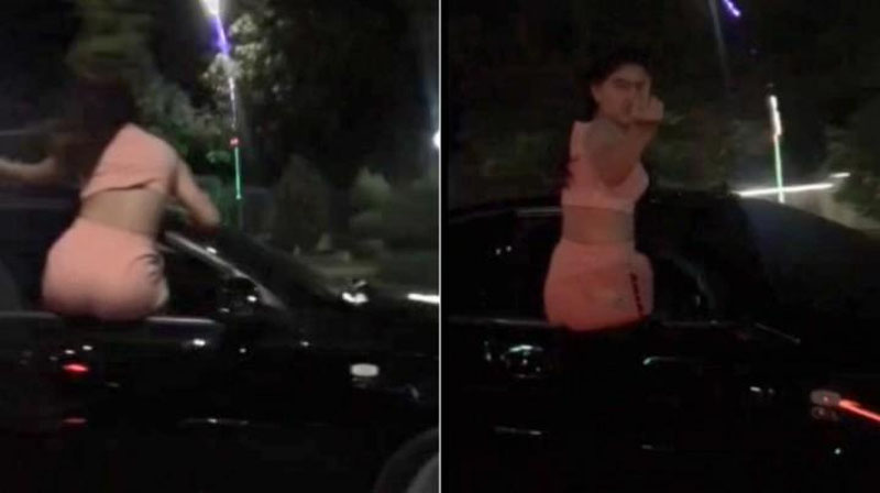 'Andijonda yosh qiz yurib ketayotgan "Gentra" oynasidan tanasini chiqarib, ahloqsizligini ko`rsatdi (video)'ning rasmi