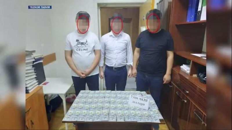 'Toshkentda tergovchi pora bilan qo`lga olindi'ning rasmi