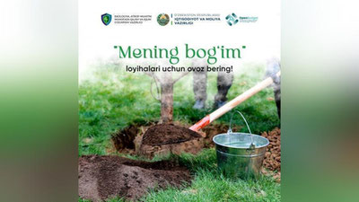 Изрображение 'Началось голосование по проектам создания садов и общественных парков в Узбекистане'