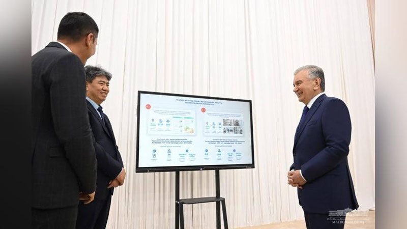 'Zomin texnoparkida ilk investisiya loyihalari qurilishi boshlandi'ning rasmi