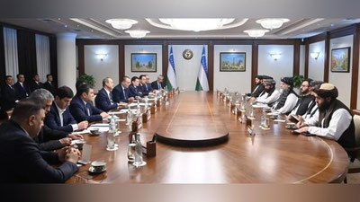 Изрображение 'Премьер-министр Узбекистана принял делегацию из Афганистана'