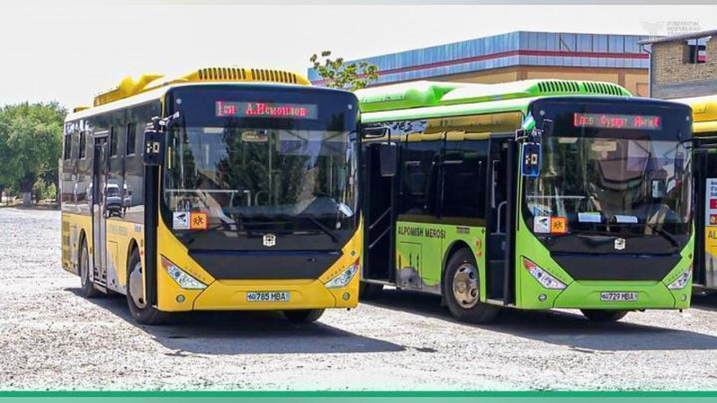 'Andijonda jamoat transporti brutto-shartnomalariga o`tkazilmoqda'ning rasmi