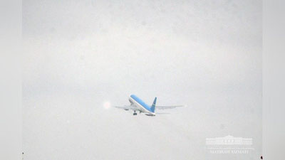 Изрображение 'ПРЕЗИДЕНТ УЗБЕКИСТАНА ОТБЫЛ ВО ФРАНЦИЮ'