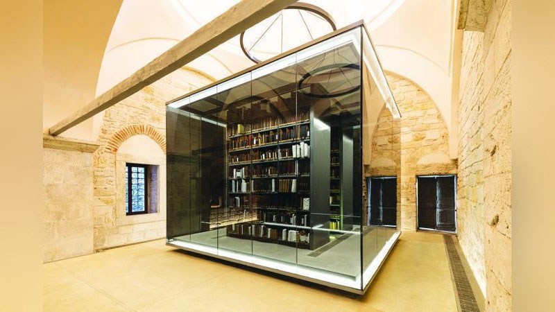 'Boyazid davlat kutubxonasi, Istanbul'ning rasmi