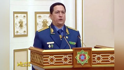 '​Turkmaniston Prezidenti ichki ishlar vazirini barcha davlat mukofotlaridan mahrum qildi'ning rasmi