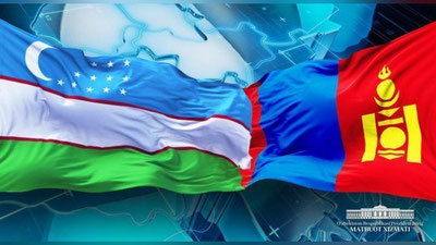 'Shavkat Mirziyoev Mo`g`uliston Prezidentini tabrikladi'ning rasmi