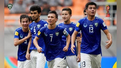 Изрображение 'Юноши Узбекистана обыграли Англию и вышли в 1/4 финала ЧМ (видео)'