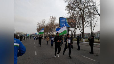 'Qurolli Kuchlari akademiyasi boshchiligida «Yarim marafon» musobaqasi o`tkazildi'ning rasmi