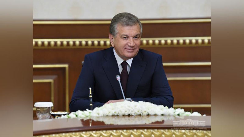 'ЎЗБЕКИСТОН РЕСПУБЛИКАСИ ПРЕЗИДЕНТИ ТУРКИЯ ҲАМКОРЛИК ВА МУВОФИҚЛАШТИРИШ АГЕНТЛИГИ ПРЕЗИДЕНТИНИ ҚАБУЛ ҚИЛДИ'ning rasmi