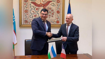 'Strasburg Universiteti bilan hamkorlik qo`shma bayonoti imzolandi'ning rasmi