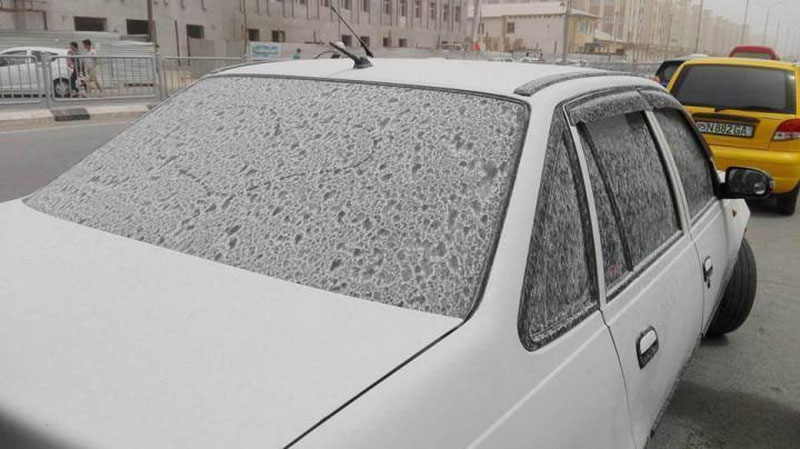 Изрображение 'ФОТО: ПОСЛЕДСТВИЯ ПЫЛЕ-СОЛЕВОЙ БУРИ НА СЕВЕРЕ УЗБЕКИСТАНА'