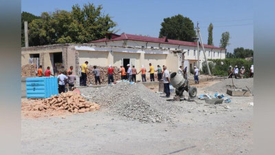 'Rishtondagi bunyodkorlik ishlari barchamizning hayotimizga daxldor'ning rasmi