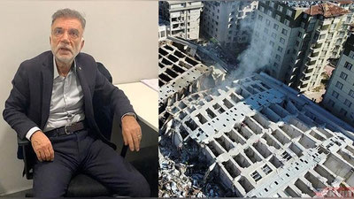 'Turkiyada zilzila oqibatida vayron bo`lgan binolar bilan bog`liq 62 kishini hibsga olindi'ning rasmi