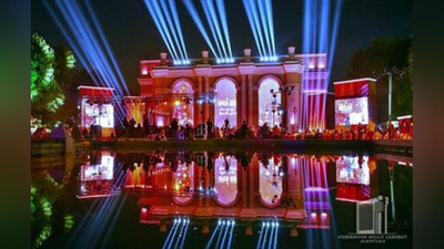 'Toshkentda 3 kun davomida  «Lazer shou» bo`lib o`tadi 'ning rasmi