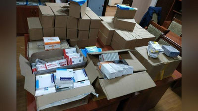 'Sifati kafolatlanmagan dori vositalarining noqonuniy aylanmasi fosh etildi'ning rasmi