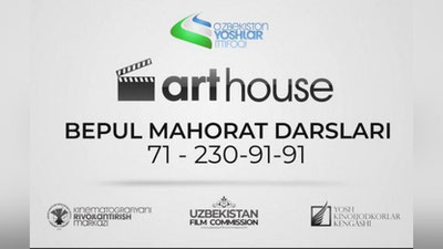 'O`zbekistonda yoshlar kino san`ati asoslarini bepul o`rganishi uchun imkon yaratildi'ning rasmi