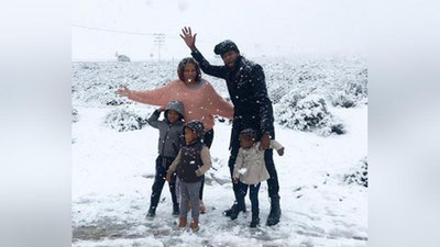 'Janubiy Afrikada yozning o`rtasida qor yog`di (foto)'ning rasmi