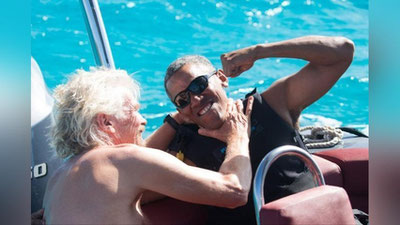 Изрображение 'ФОТО ОТДЫХАЮЩЕГО ОБАМЫ ВЫЗВАЛО БУРНУЮ РЕАКЦИЮ В СЕТИ'