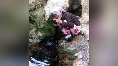 '"Кўл ота" қишлоғидаги 40 та қайнаб турган ҳар бир булоқнинг ўзига хос таъми бор'ning rasmi