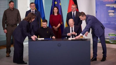 'Germaniya Ukraina xavfsizligining kafiliga aylandi'ning rasmi