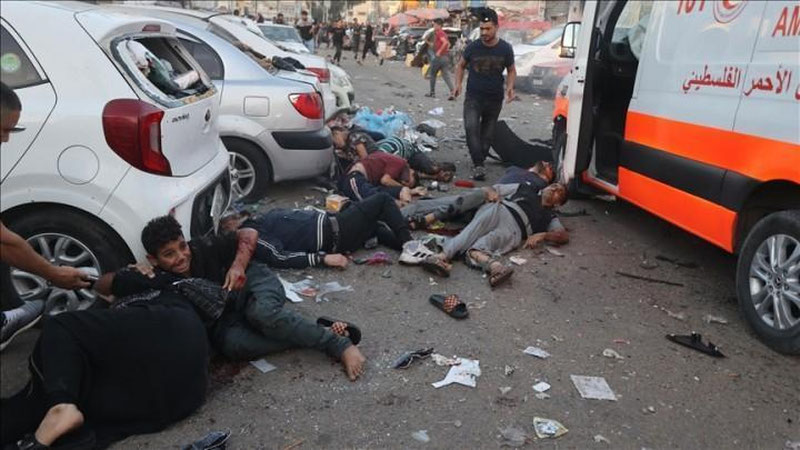 'Isroil G`azoda bemorlarni evakuasiya qilayotgan tez yordam mashinalariga hujum qildi, qurbonlar bor'ning rasmi